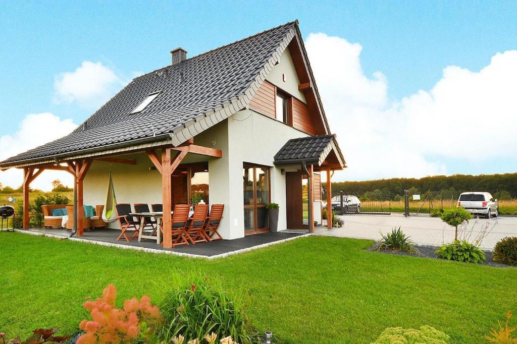 Holiday Home With A Terrace, Sauna, Jacuzzi Mielenko Exterior foto