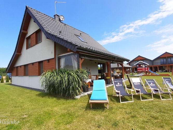 Holiday Home With A Terrace, Sauna, Jacuzzi Mielenko Exterior foto