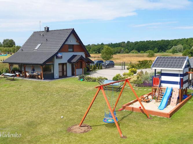 Holiday Home With A Terrace, Sauna, Jacuzzi Mielenko Exterior foto